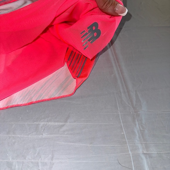 New Balance Pink and Gray Skater Mini Skirt - Picture 3 of 5